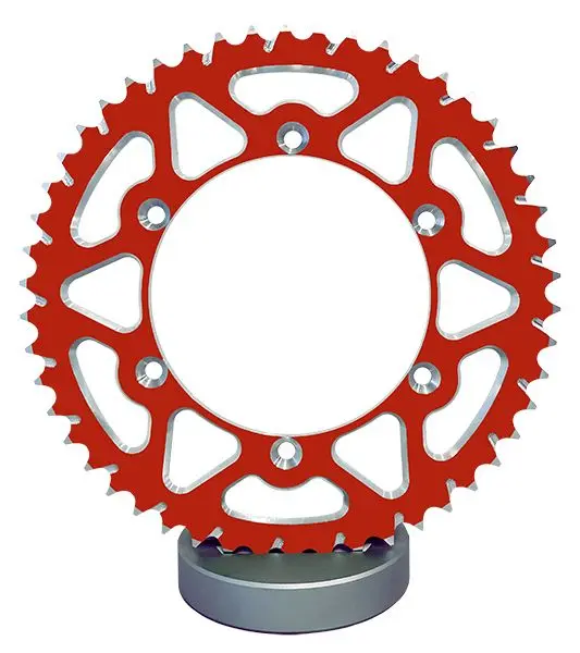 Kettenrad Aluminium TT rot 520 48 Zähne Esjot