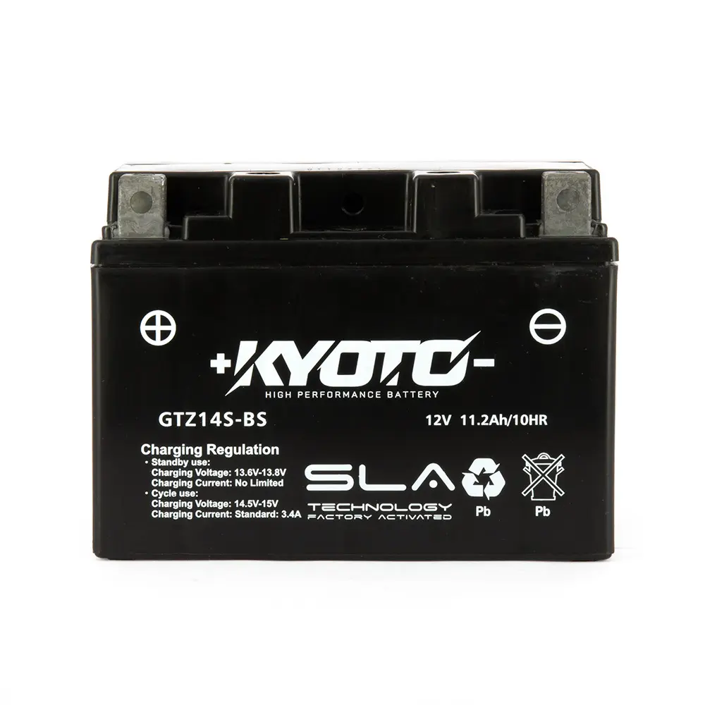 Batteria Gtz14s-bs SLA-AGM - Senza Manutenzione - Pronta all'Uso - Equivalente YTZ14S-BS