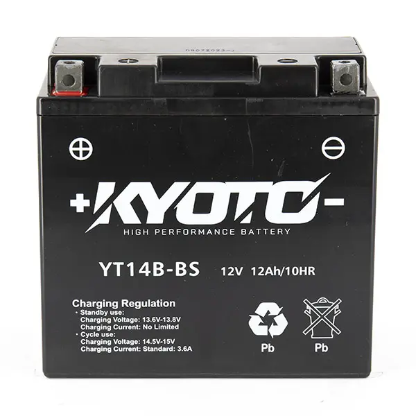 Batterie GT14B-BS SLA-AGM - Wartungsfrei - Einsatzbereit - Äquivalent YT14B-BS