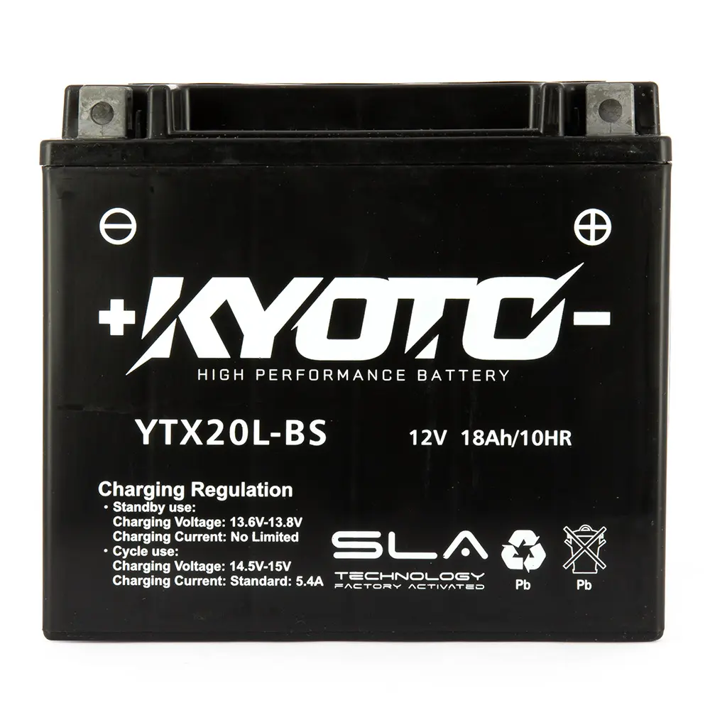 Batterie Kyoto GTX20L-BS SLA-AGM sans entretien