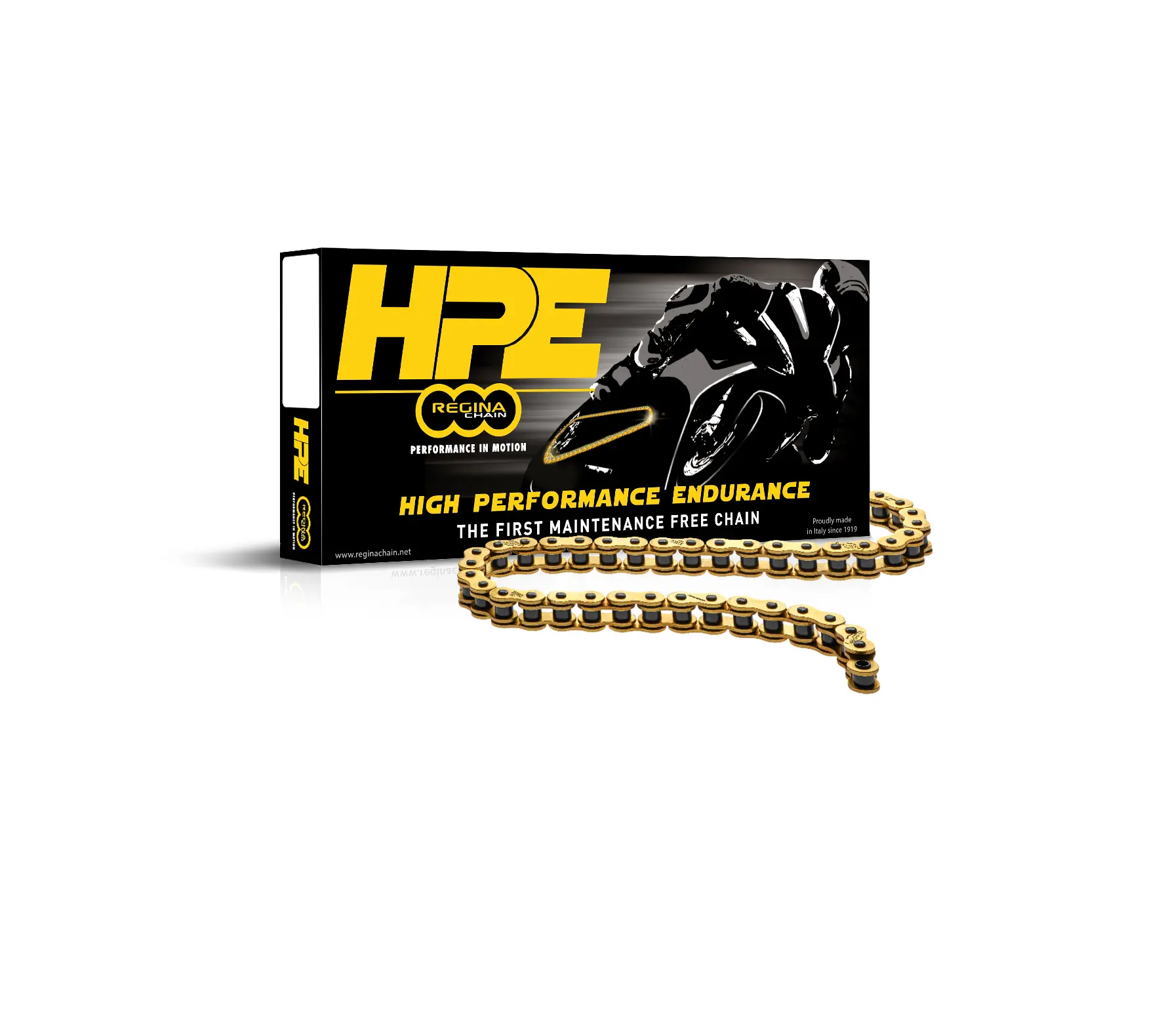 Kette Regina 525-HPE 104 Glieder mit O-Ringen