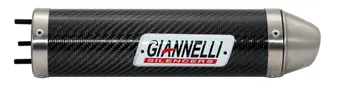 Giannelli Carbon Schalldämpfer Cagiva Mito 125 1994/2004 CEE E13 homologiert