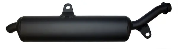 Koncovka výfuku Giannelli Yamaha DT 125 LC 82/01 homologovaná hliníková