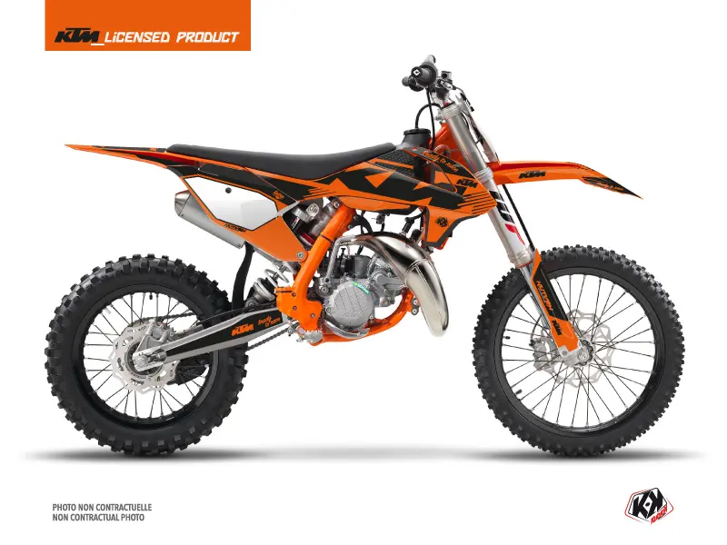 Декоративен комплект за мотокрос ретро KTM 85 SX Orange KUTVEK