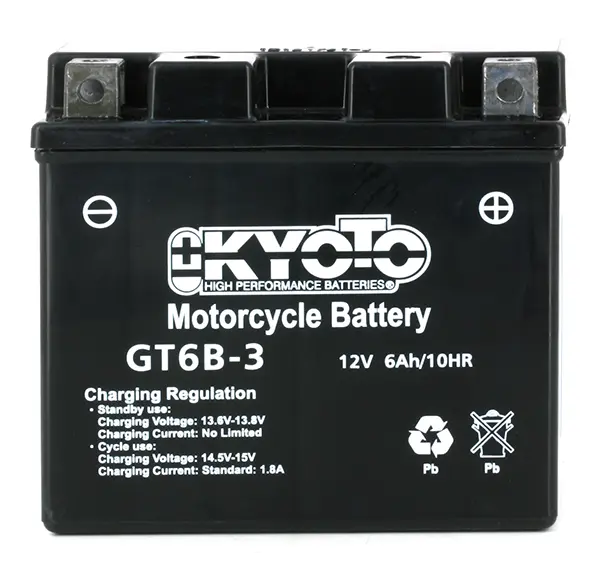 Wartungsfreie Batterie Kyoto GT6B-3 SLA-AGM