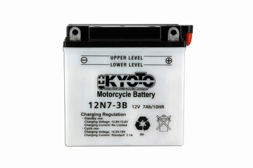 Batteria Kyoto 12N7-3B convenzionale con manutenzione