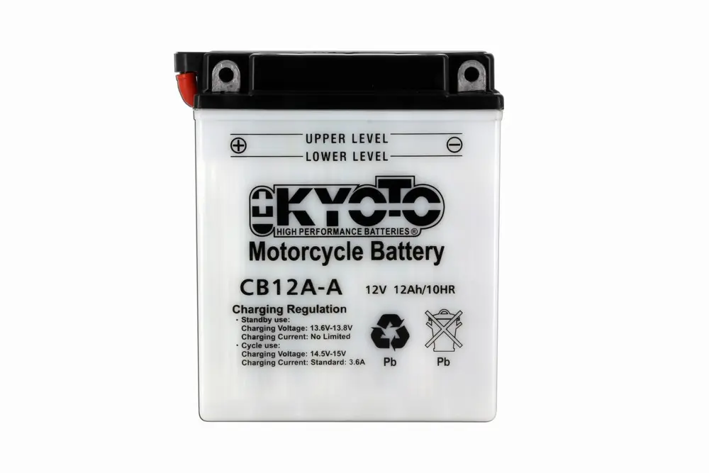 Baterie Kyoto YB12A-A konvenční s údržbou