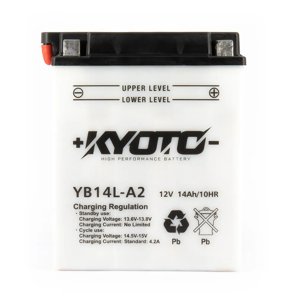Kyoto YB14L-A2 konventionelt vedligeholdelsesbatteri