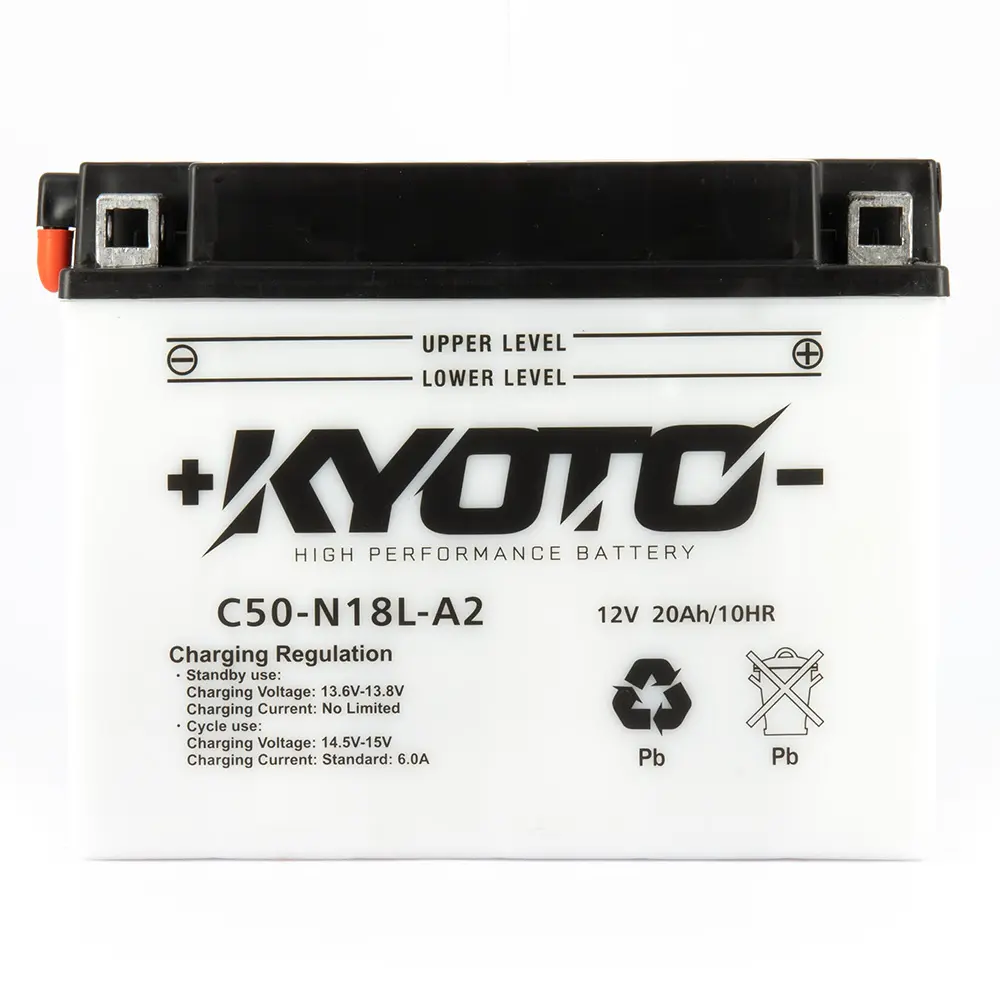 Batterie Kyoto Y50-N18L-A konventionell mit Wartung - Säurepack inklusive