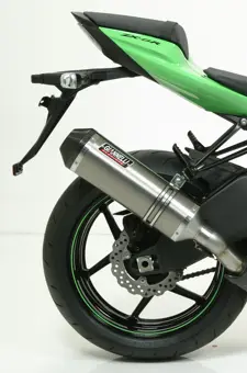 Giannelli Lijn Compleet ZX6R 2009/2010 Titanium Koolstof Uiteinde Gehomologeerde CAP 9 uitlaatdemper