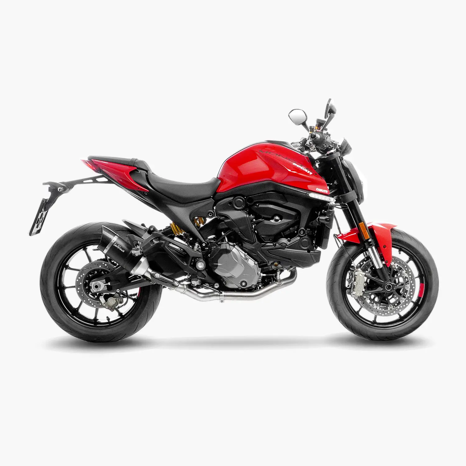 Garsaslėgis Leovince katalizatoriaus slopintuvo vamzdis Ducati Monster 937 / Desert X 2022-2023