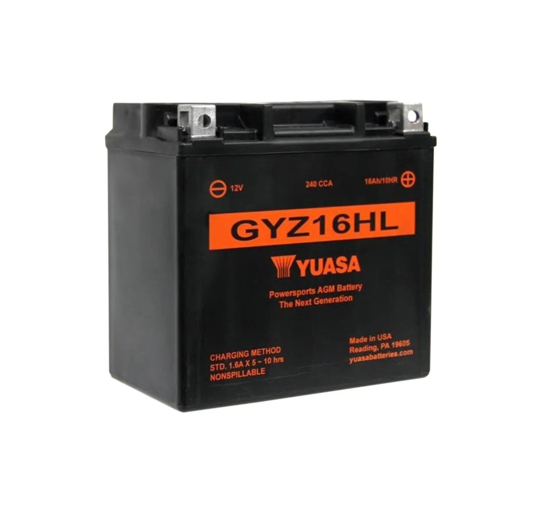 Baterie Yuasa GYZ16HL bezúdržbová AGM