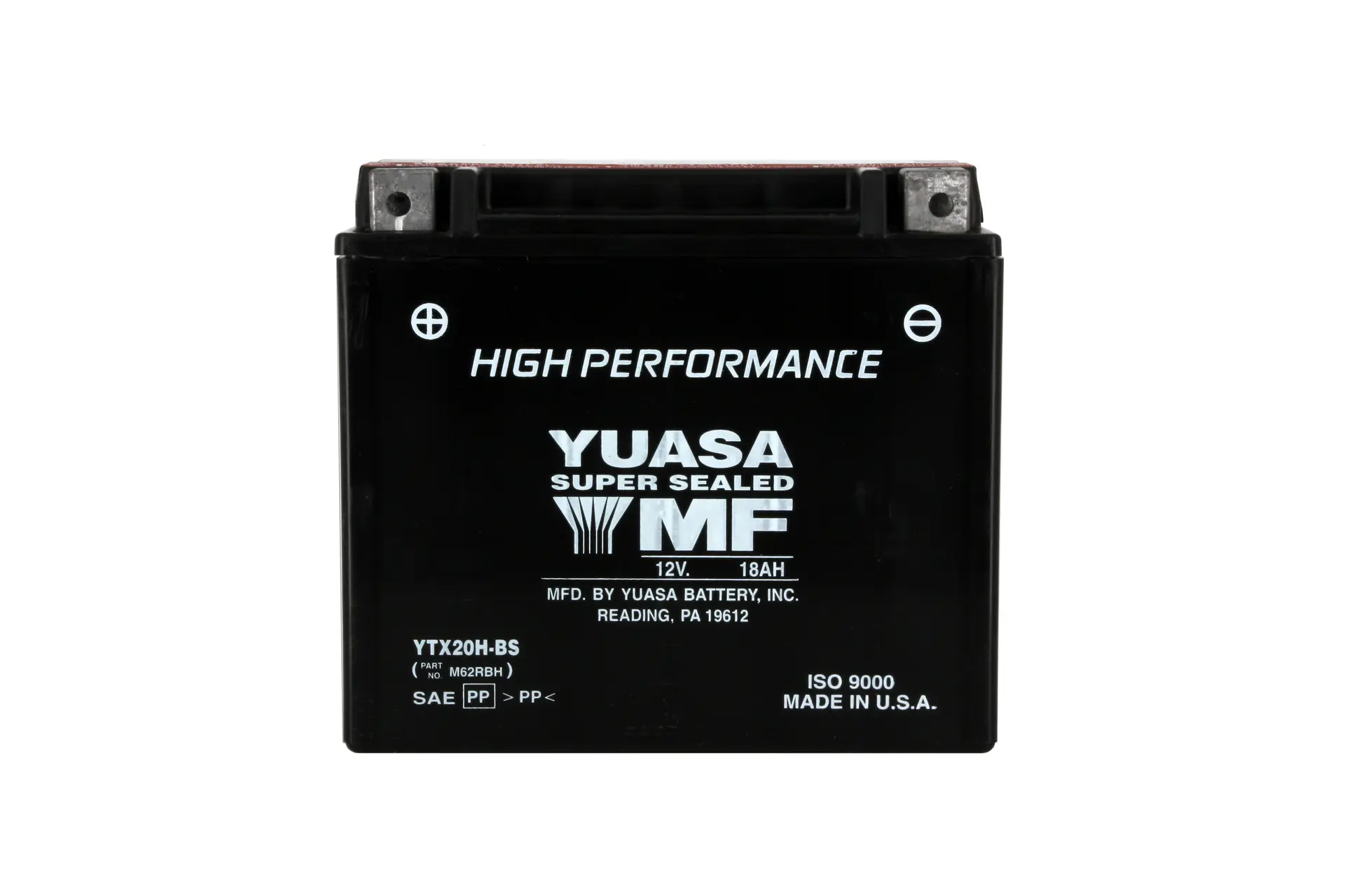 Baterie Yuasa YTX20H-BS AGM bezúdržbová