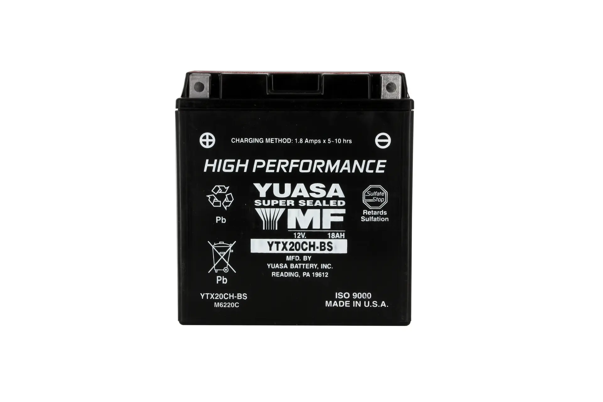 Yuasa YTX20CH-BS AGM wartungsfreie Batterie