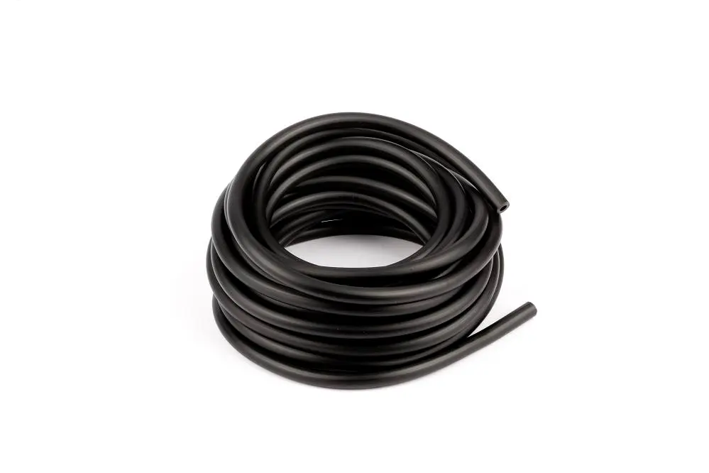 سیاہ ڈوریٹ اندرونی قطر 4mm X 6 میٹر لچکدار بیرونی قطر 6mm