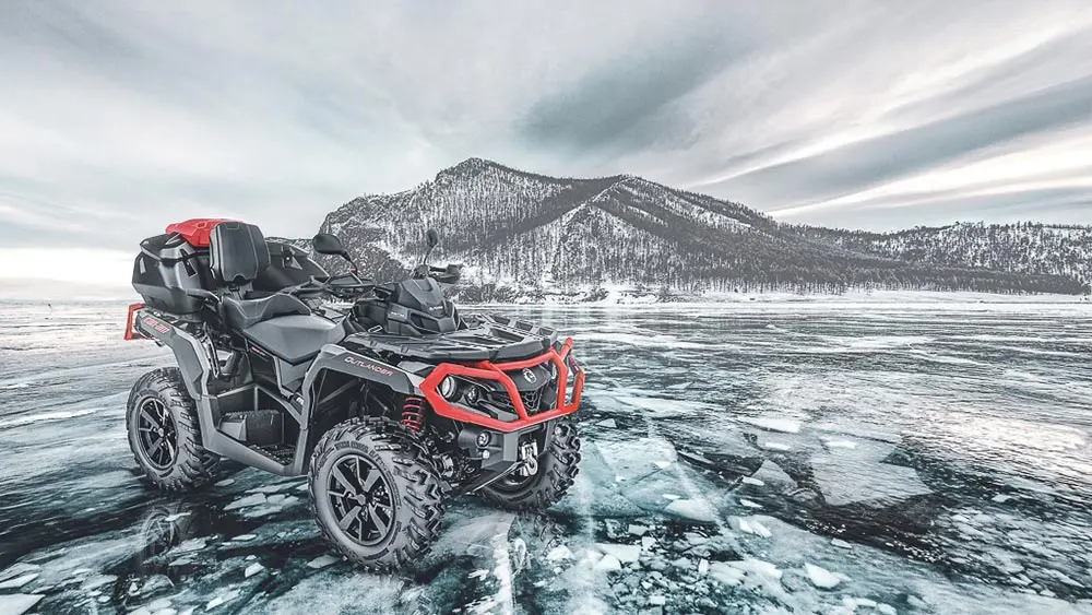 Quad-Koffer GKA BRP Can-Am Outlander XMR 130 Liter — Ansicht 14