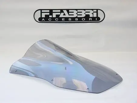 Verdeck Fabbri für Kawasaki ZX6R/636 Doppelverbiegung Dunkel getönt