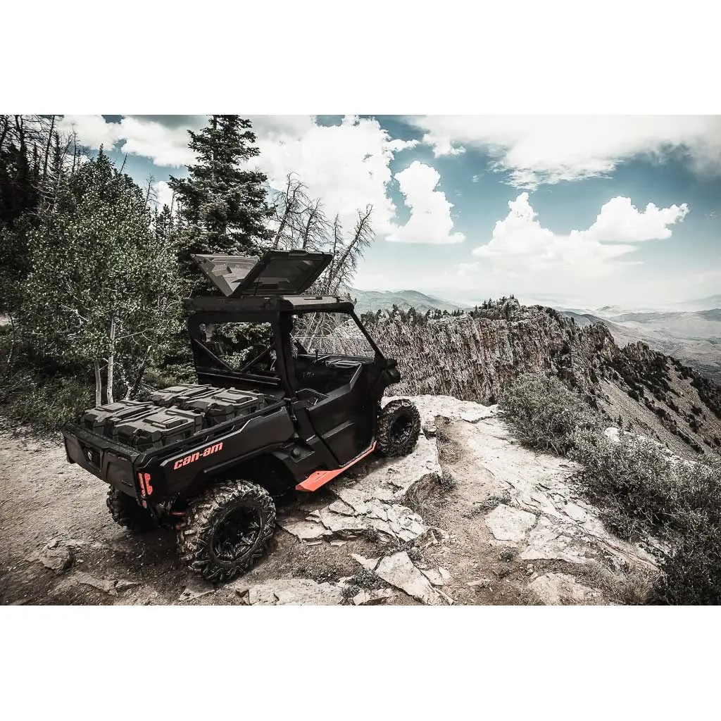 Didelis galinis bagažinės dėžė GKA skirtas Can-Am Traxter Defender — 5 vaizdas