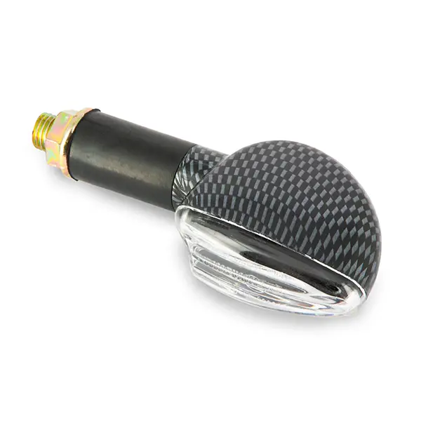 Paar Mini-Blinker Triangle long Carbon-Optik Sifam