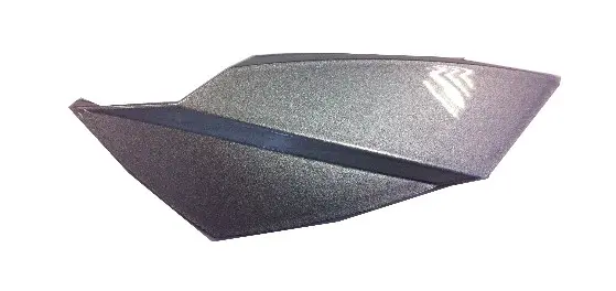 Déflecteur arrière argent pour casque cross Stealth S800 HD210