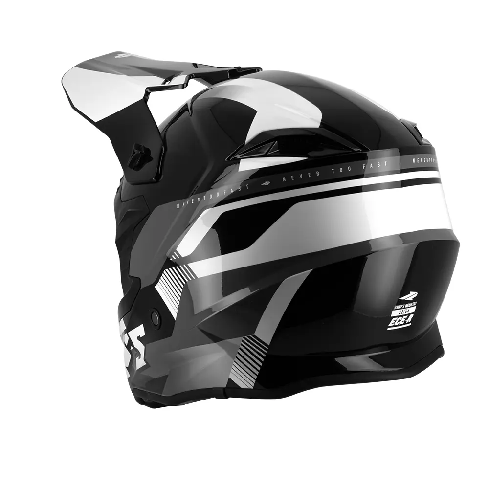 Helm Swaps S849 2FASTER Grau 2XL — Ansicht 2