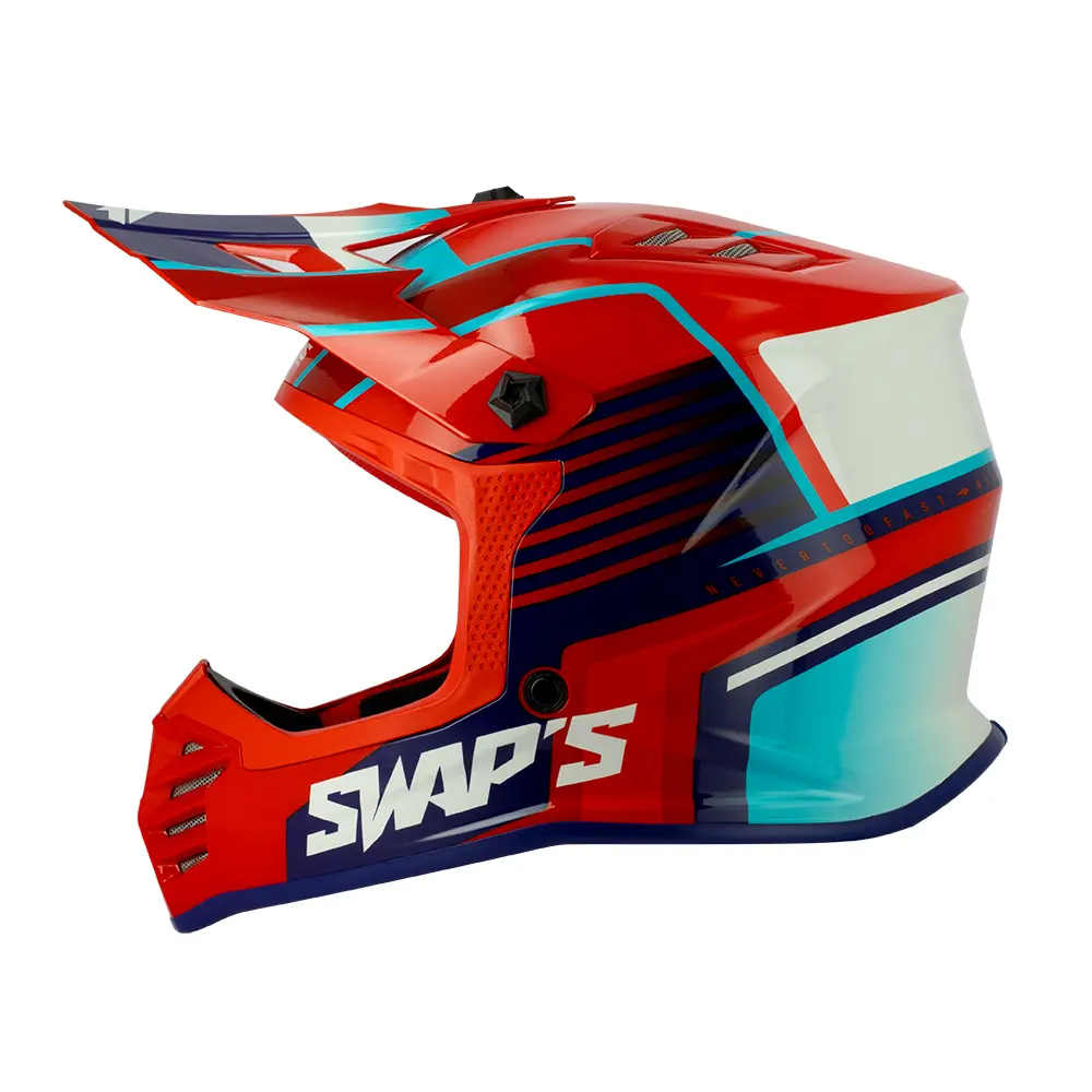 Kinderhelm Swaps S886 Rock'it Red Mission S — Ansicht 2