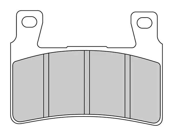 Plaquettes de frein avant Ferodo Semi-Métal Platinum Route/Off Road R90