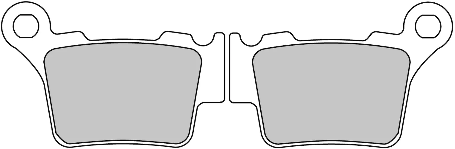 Bremsbeläge semi-metallisch Eco-Friction Straße R90 Ferodo — Ansicht 2