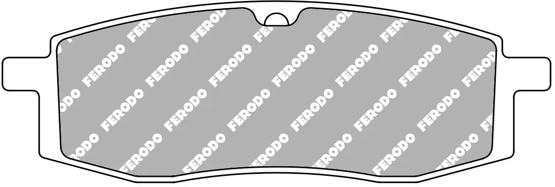 Ferodo R90 플래티넘 로드/오프로드 세미-메탈 브레이크 패드 — 2번째 뷰