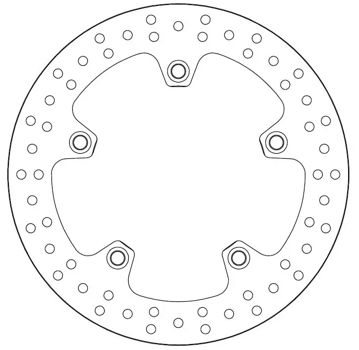 Tarcza hamulcowa przednia stała Ferodo BMW K1200 R/S homologowana TÜV