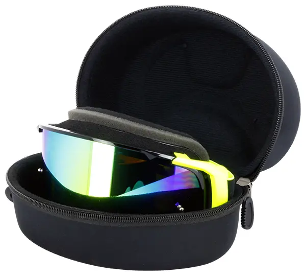 Étui de transport noir pour masque cross S-Line