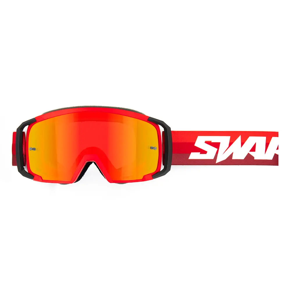 Cross-Maske Swaps Scrub V2 Iridium-Rot Visier