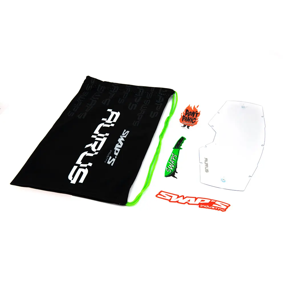 کراس دستانے Swaps Aurus گہرا سیاہ — 3 ویو
