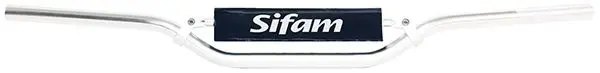 クロスハンドル アルミニウム クローム仕上げ Sifam ヤマハ用 + グリップ