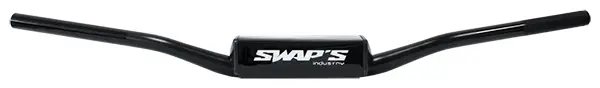 Swaps ハンドル CROSS Fatbar アルミ CR LOW Ø28.6 mm マットブラック