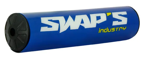 SWAPS 高密度 ラウンド ハンドルグリップ カバー ダークブルー