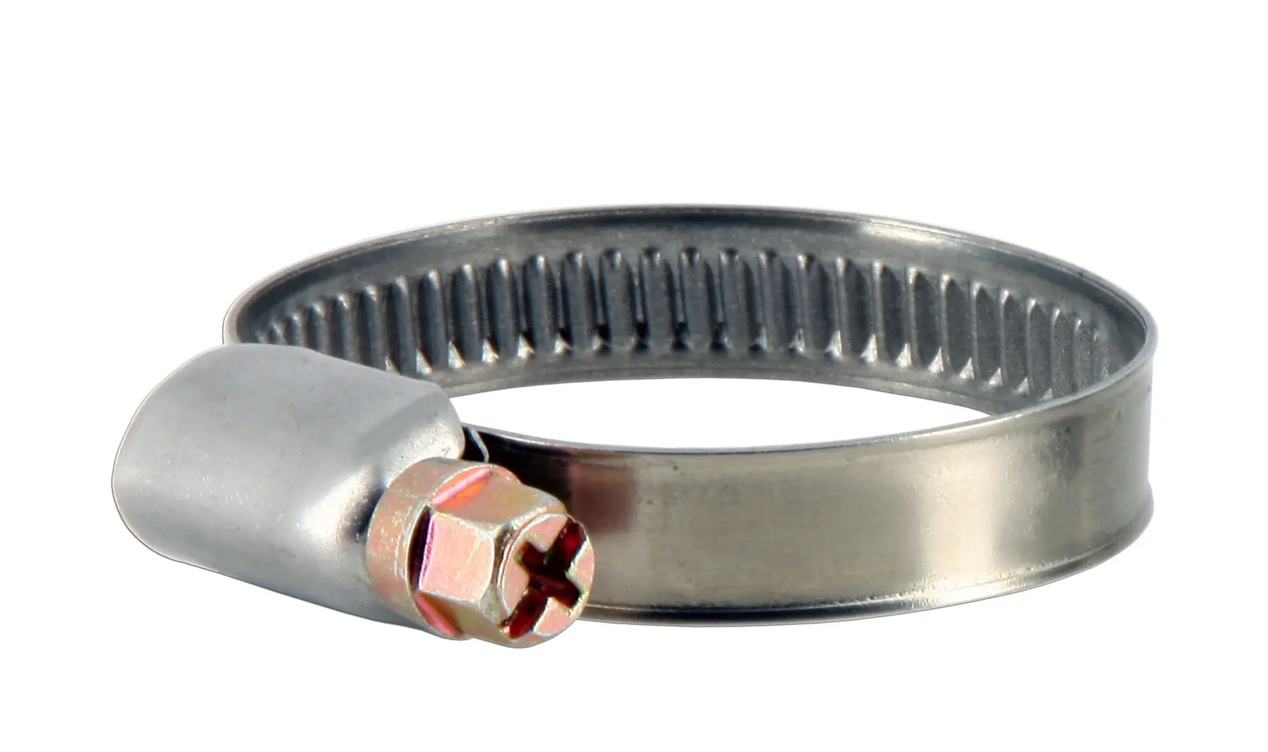 ホースクランプ 幅9mm Ø16mm~25mm 厚さ:0.6mm (10個入り)