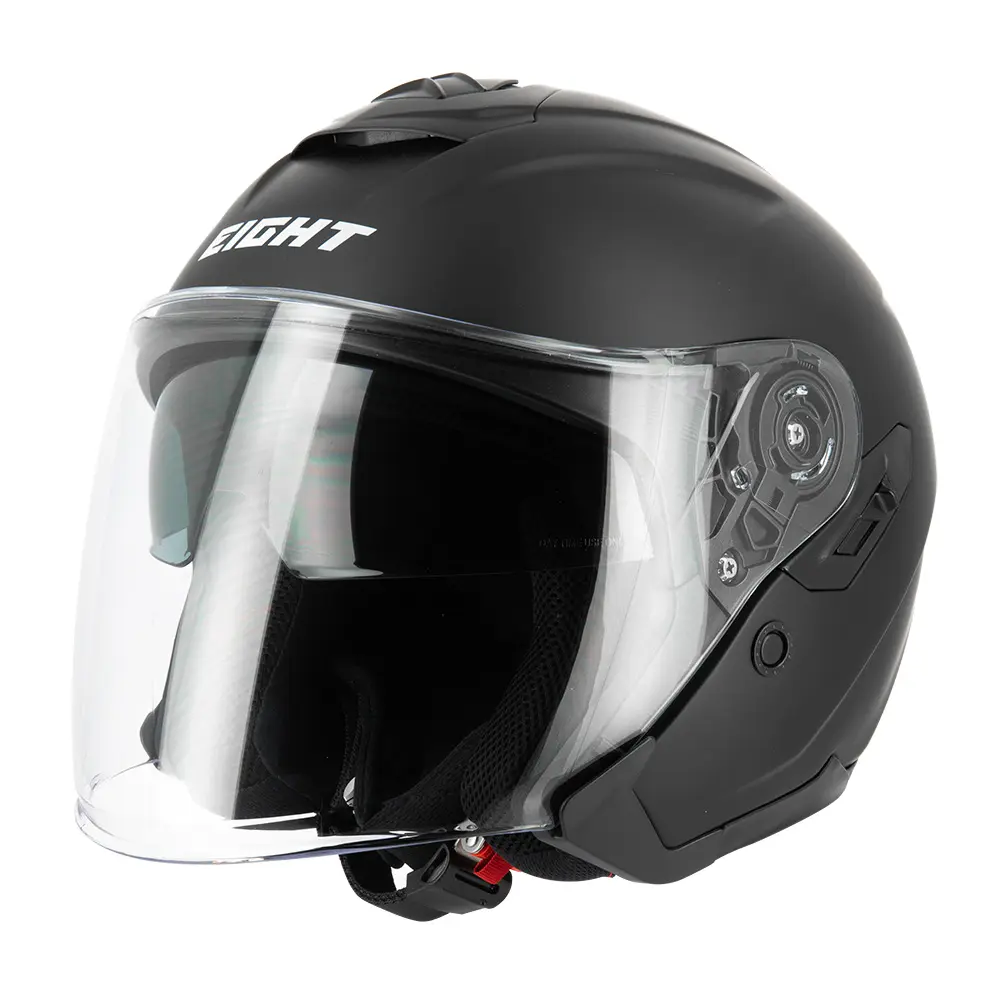 Helm Jet Eight Fibre E-Tech S790 Matt Schwarz XS