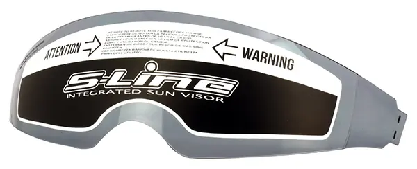 Innensonnenblende S-Line für Jet-Helm Blade S768 - Dunkel getönt