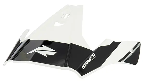 Swaps キャップ ホワイト ブラック S769