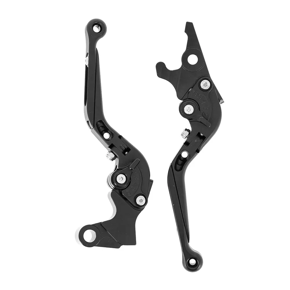 Anodized Black Myra Brake and Clutch Lever Kit for Yamaha