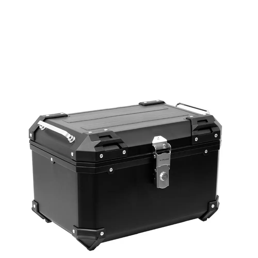 Zgornja kovčka X-PLOR plastika črna 52L