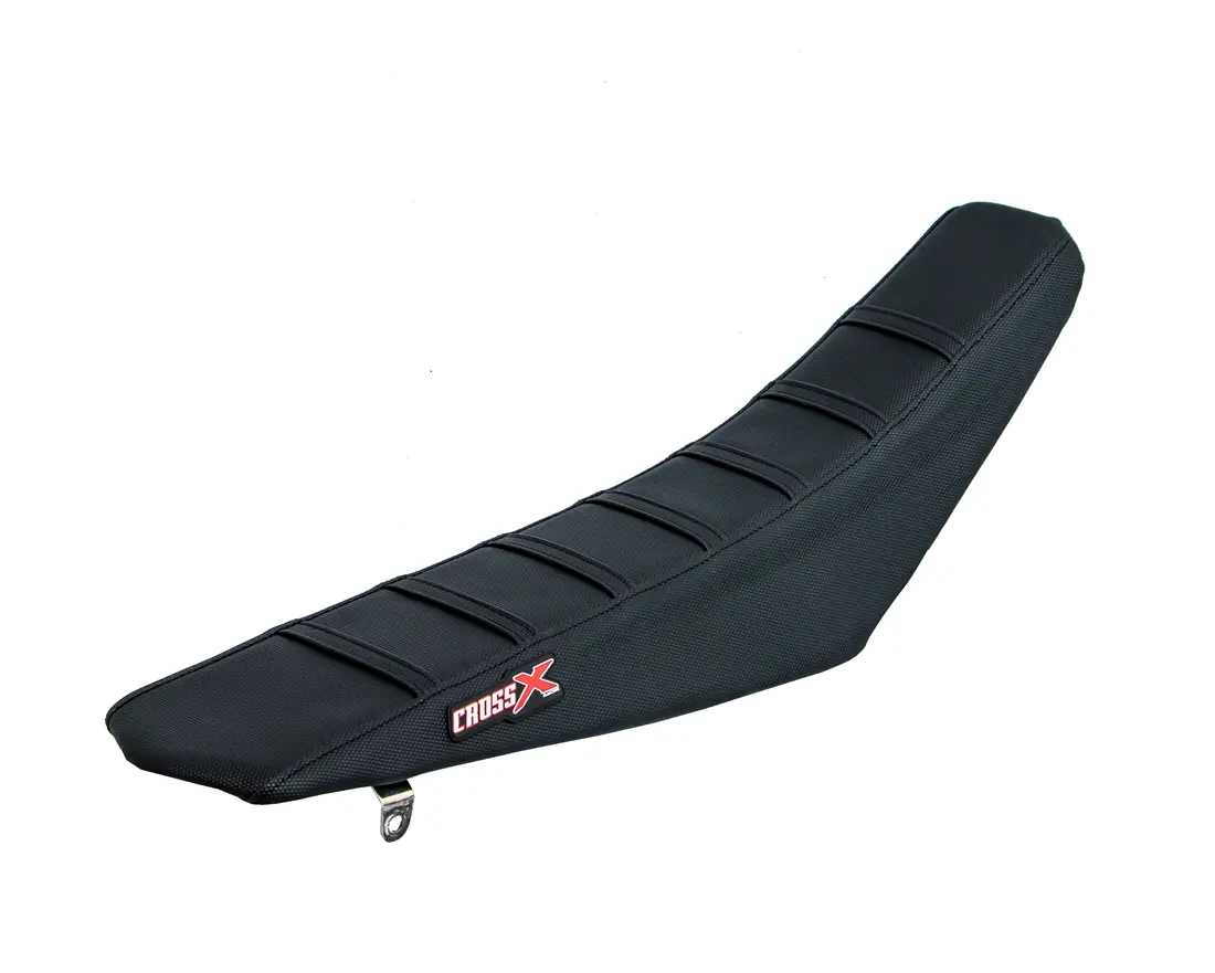 Potah sedadla CrossX Honda CRF 250-450 top black side black stripes black