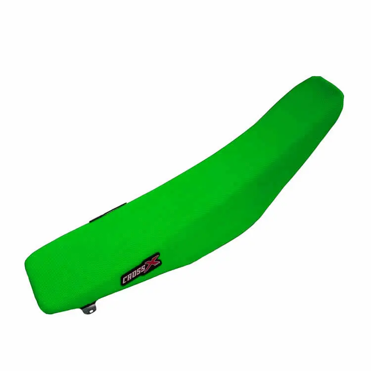 Housse de selle CrossX Kawasaki KLX 450R 2007-2023 verte (M215-1G)