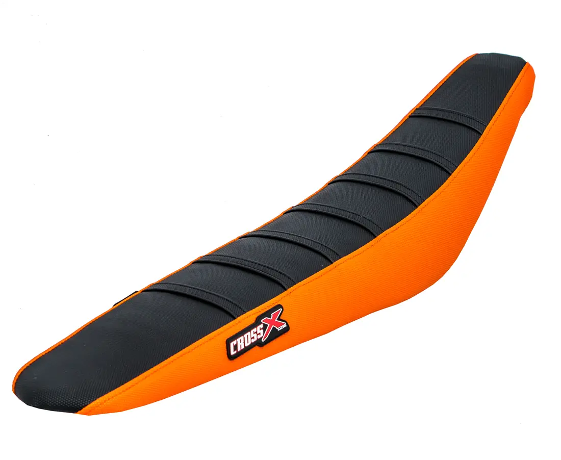 Sedlová plachta CrossX KTM SXF 250-450 - SX 125-150-250 černá a oranžová