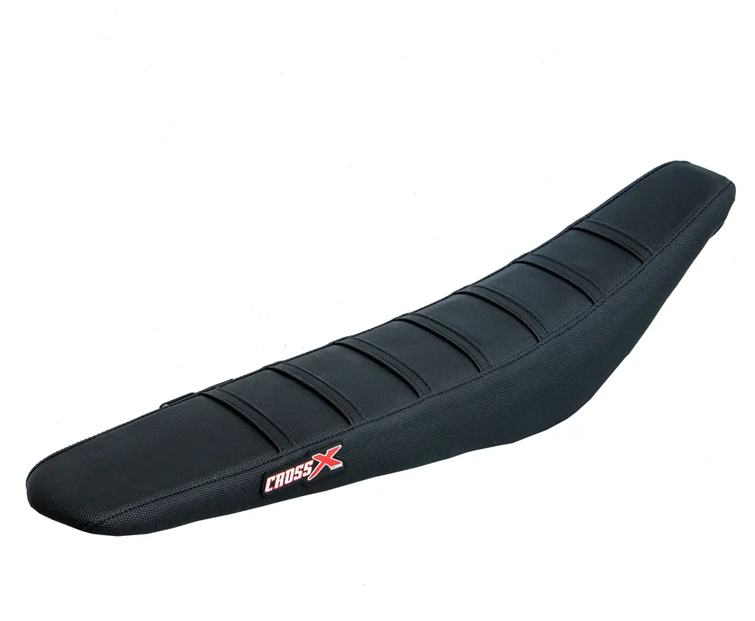 Potah sedadla CrossX KTM SX-SXF EXC top black side black stripes black