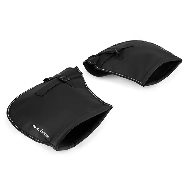 Manchons d'hiver S-Line pour scooter taille unique polyester PVC laine