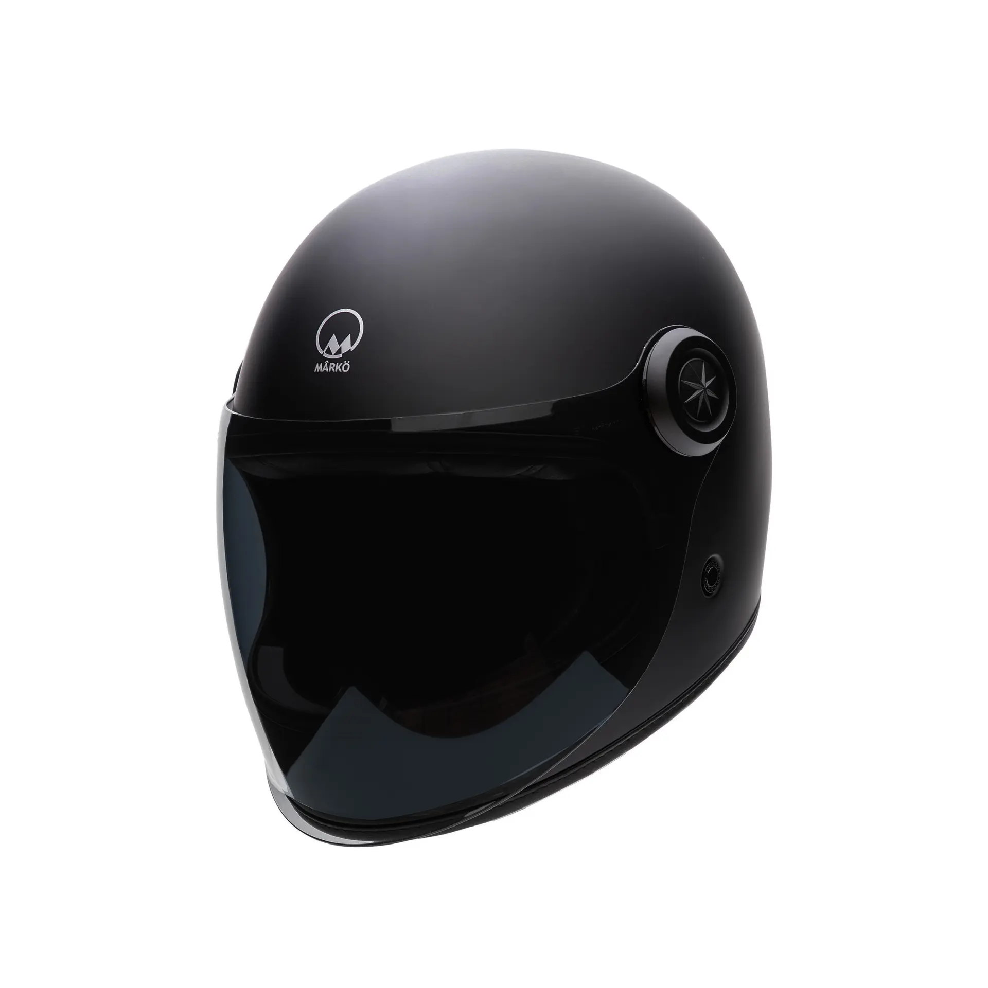 Integralhelm Marko Darkside matt schwarz XS