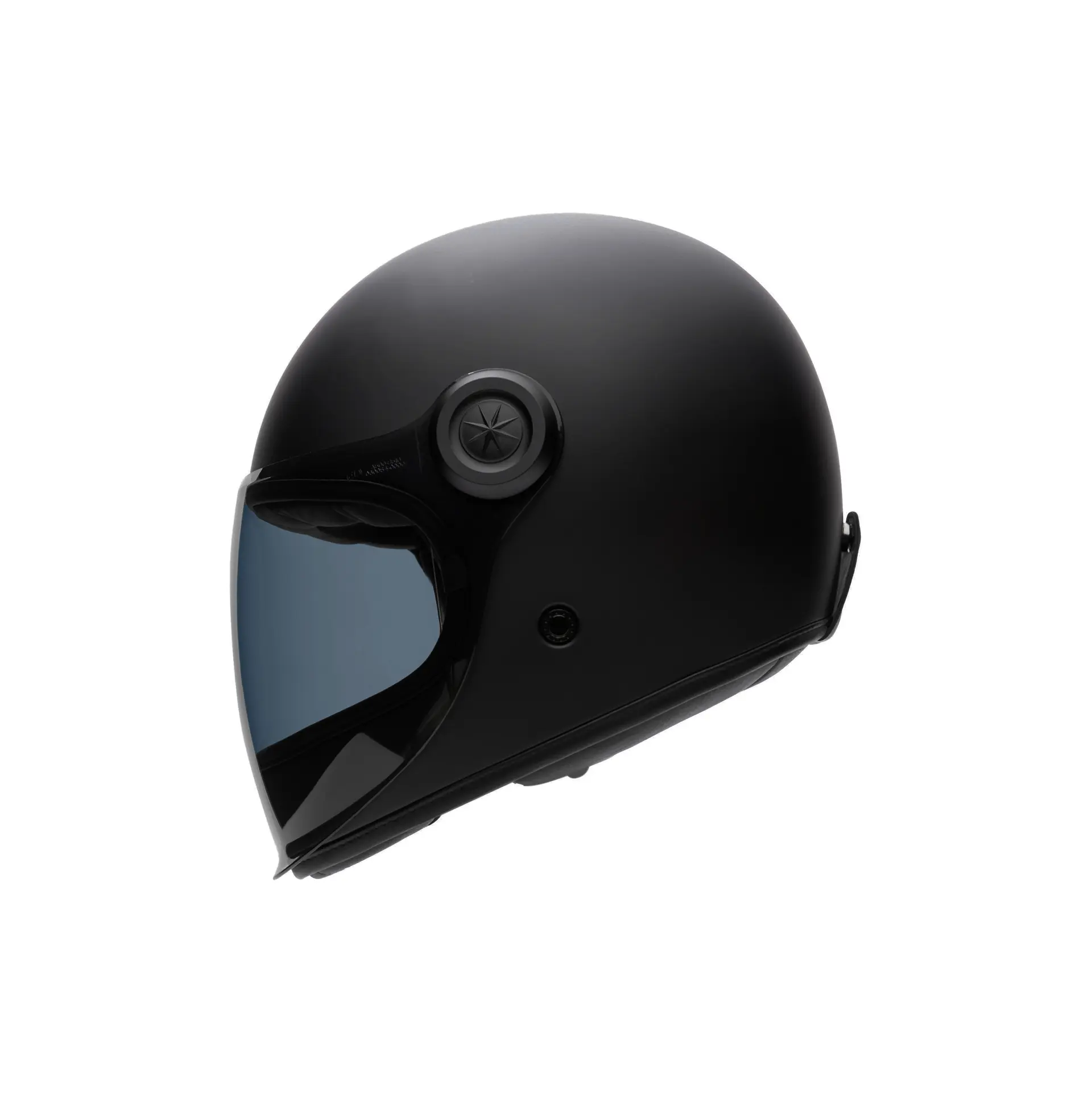 Marko Darkside Matt Schwarz Integralhelm — Ansicht 2