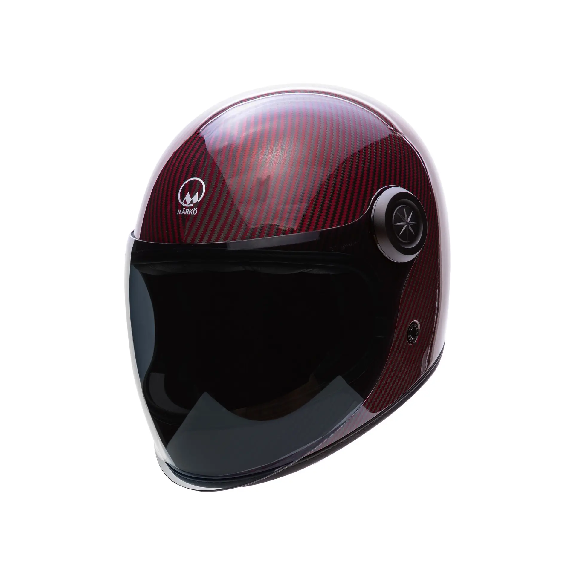 Casque intégral Marko Darkside Carbon Burgundy M